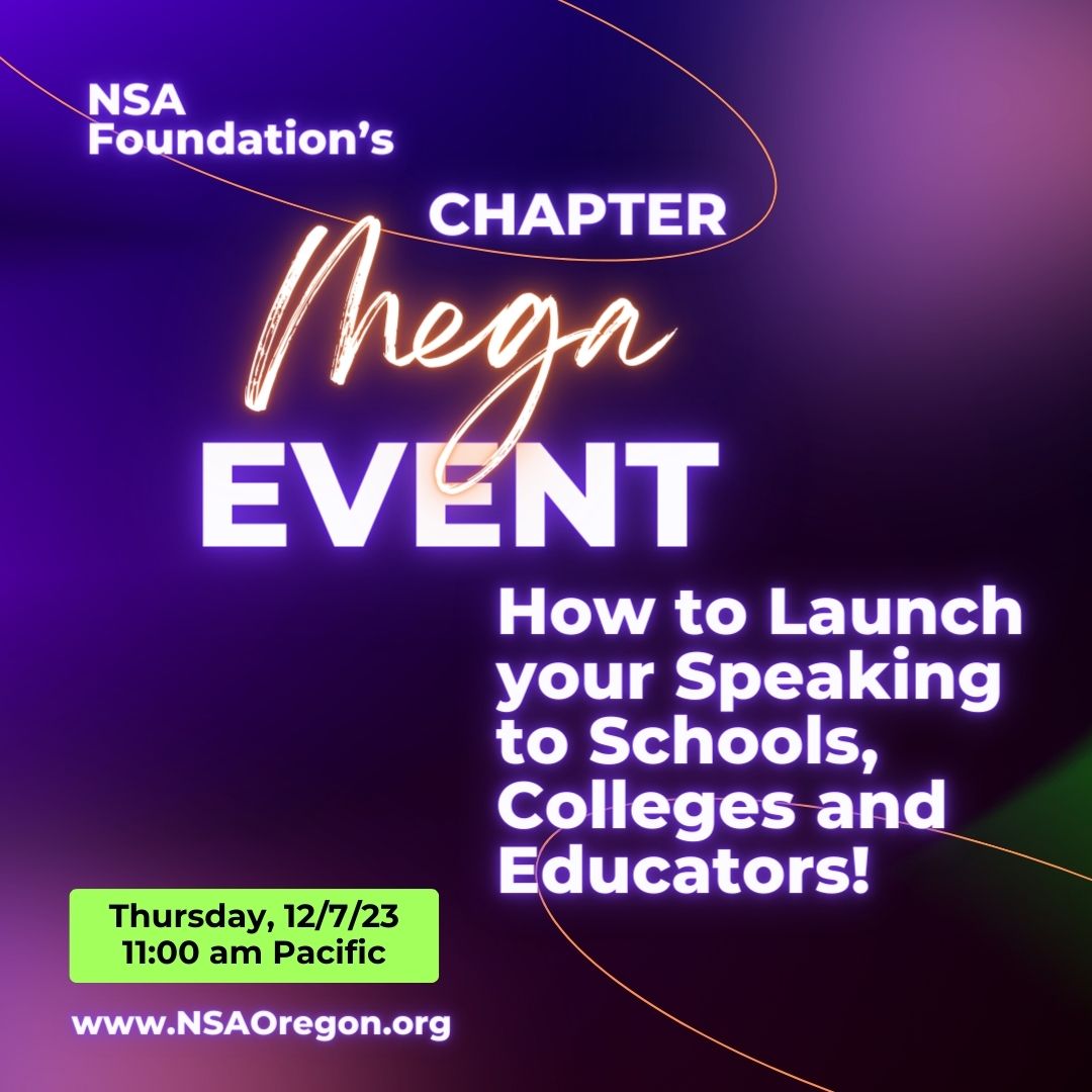 NSA Foundation Event - National Speakers Association (NSA) Oregon Chapter